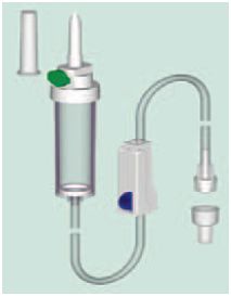 Przyrządy do przetaczania płynów infuzyjnych i krwi Axel INFUX EVA 50310