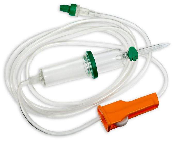 Przyrządy do przetaczania płynów infuzyjnych i krwi B.Braun Intrafix Safe Set
