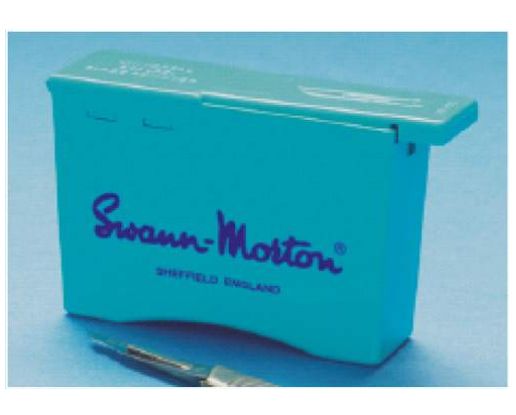 Przyrządy do usuwania ostrzy Swann-Morton Usuwacz ostrzy chirurgicznych BOX Swann-Morton