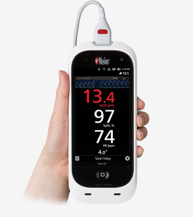 Pulsoksymetry ręczne (przenośne) Masimo RAD 67