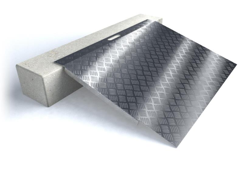 Rampy (podjazdy) do wózków inwalidzkich Secu Stałe rampy progowe SecuCare