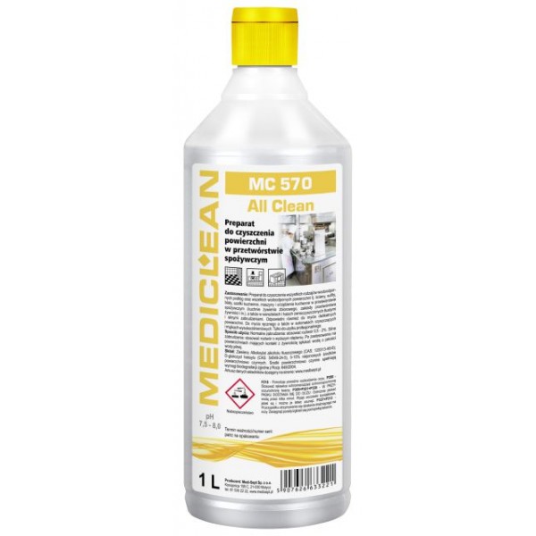 Ręczne mycie Mediclean MC 570 All Clean