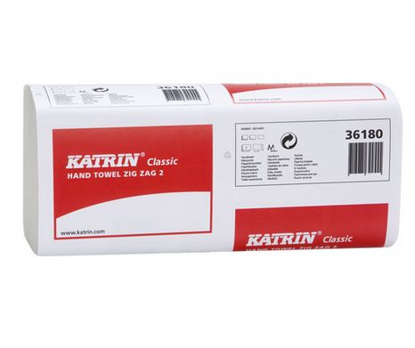 Ręczniki papierowe Katrin Katrin Classic Zig Zag 2