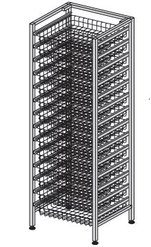 Regały medyczne TRIBO R 601