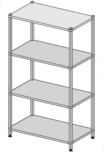 Regały medyczne TRIBO SK 7503/03