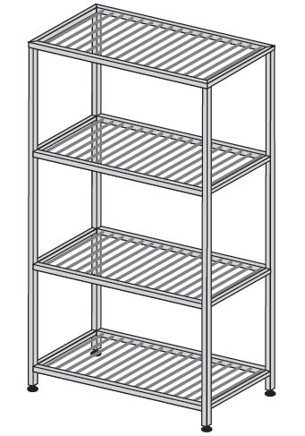 Regały medyczne TRIBO SK 7601/01
