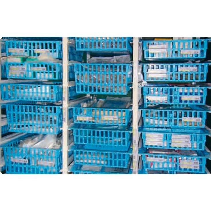 Regały medyczne Zarges Teleskopowy  do modułów wg normy ISO