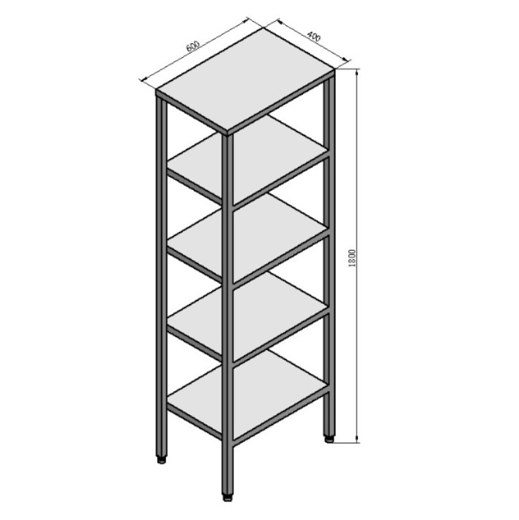 Regały medyczne Wiejak ZM 014