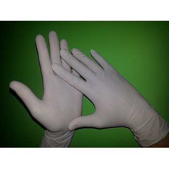 Rękawice medyczne B/D lateksowe pudrowane