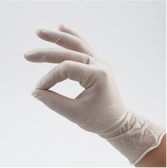 Rękawice medyczne B/D Lateksowe Pudrowe