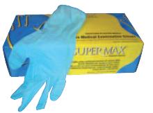 Rękawice medyczne Supermax SUPER MAX lekko pudrowane "tekstura miodu"