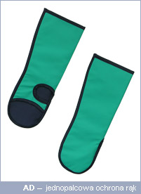 Rękawice ochronne RTG Beta Antix AD - Jednopalcowa ochrona rąk