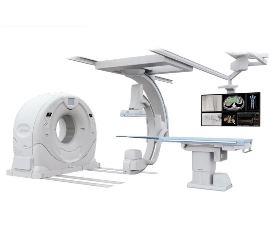 RTG do angiografii obwodowej Canon Infinix 4D CT