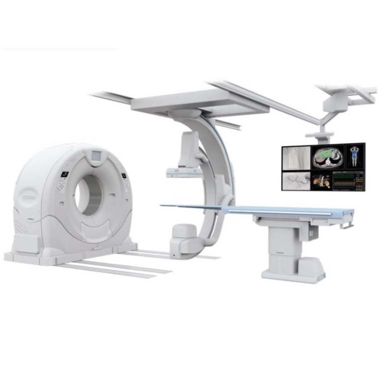RTG do kardioangiografii Canon Infinix 4D CT