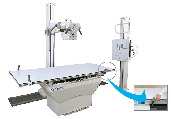 RTG kostno-płucne do radiografii Quantum Medical Imaging Q-Rad