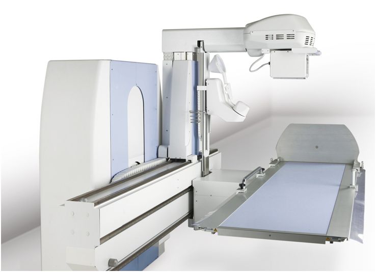 RTG zdalnie sterowane, uniwersalne do radiografii i fluoroskopii GE Healthcare Connexity