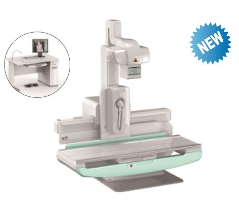 RTG zdalnie sterowane, uniwersalne do radiografii i fluoroskopii Perlong PLD9000B