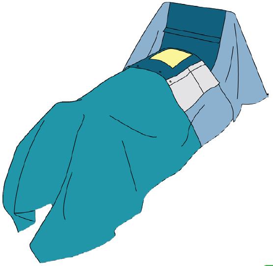 Serwety operacyjne – obłożenie pola operacyjnego BARRIER/MOLNLYCKE 824600