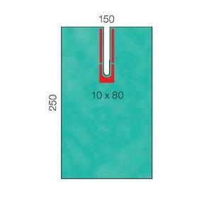 Serwety operacyjne – obłożenie pola operacyjnego Lohmann & Rauscher Raucodrape Serwety z wycięciem