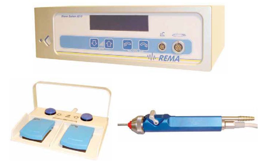 Shavery artroskopowe REMA A510 High Speed