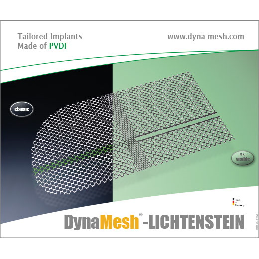 Siatki przepuklinowe FEG Textiltechnik DynaMesh-LICHTENSTEIN