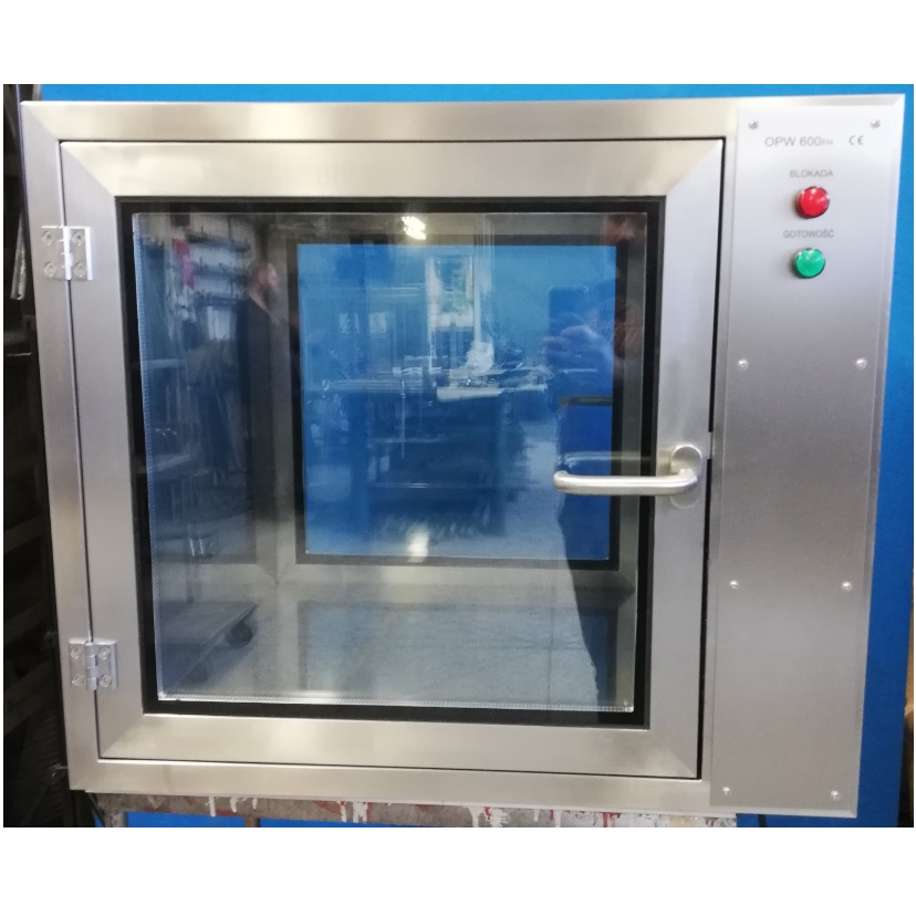 Śluzy laboratoryjne Barys okno