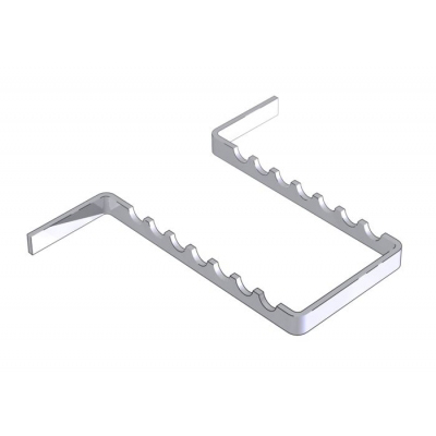 Stabilizatory narzędzi do tac sterylizacyjnych Nichrominox Uchwyt aluminiowy do tacek