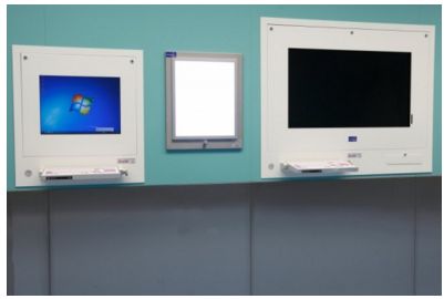 Stacje przeglądowe obrazów medycznych na sale operacyjne ULTRAVIOL Stacja przeglądowa All In One DICO 24"