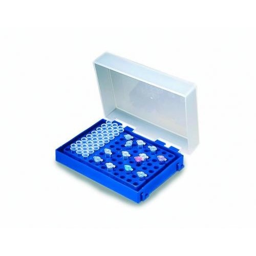 Statywy laboratoryjne Heathrow Scientific na probówki PCR 96-dołkowe PP