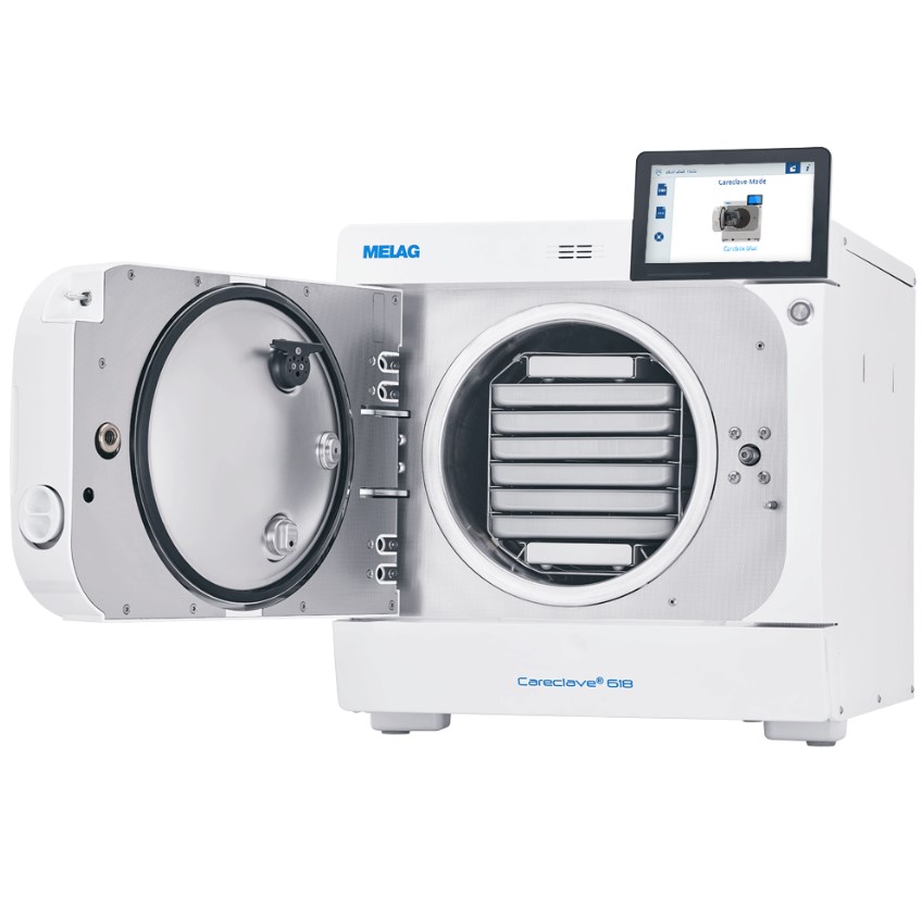 Sterylizatory parowe małe - autoklawy MELAG Careclave