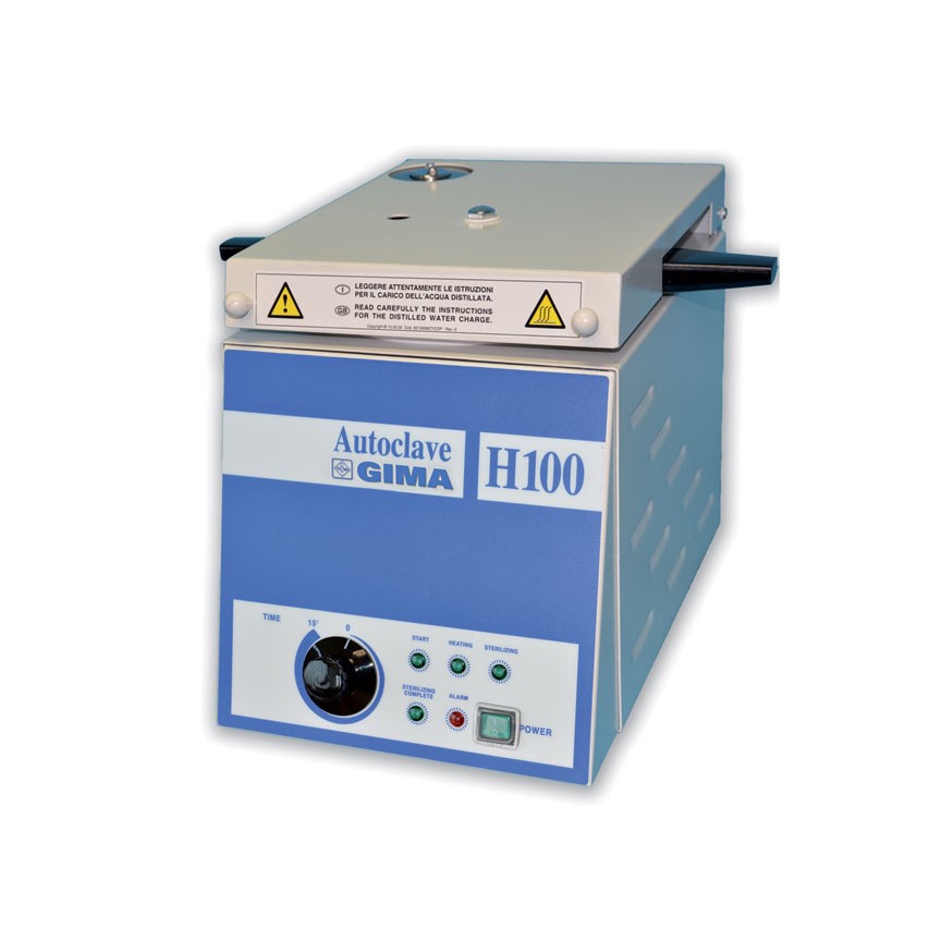 Sterylizatory parowe małe - autoklawy GIMA H100