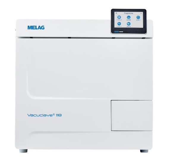 Sterylizatory parowe małe - autoklawy MELAG Vacuclave 118