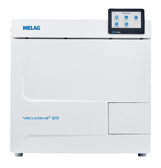Sterylizatory parowe małe - autoklawy MELAG Vacuclave 123