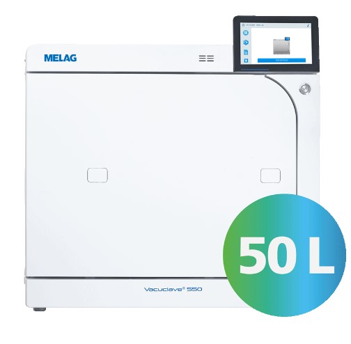 Sterylizatory parowe małe - autoklawy MELAG Vacuclave 550