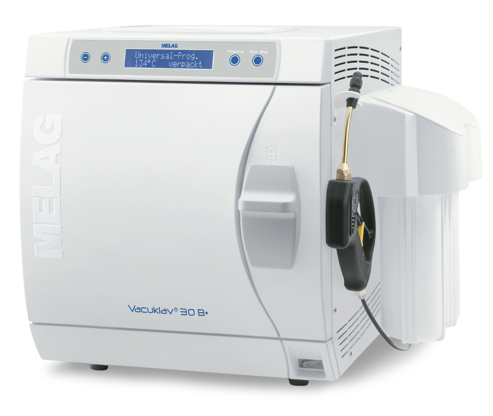 Sterylizatory parowe małe - autoklawy MELAG Vacuklav 30 B+