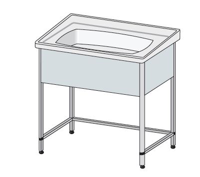 Stoły do pielęgnacji niemowląt - przewijaki TRIBO STP-02