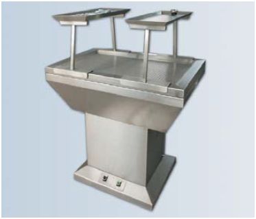 Stoły do selekcjonowania narządów Pathomed Stół pomocniczy do selekcjonowania narządów 1 m