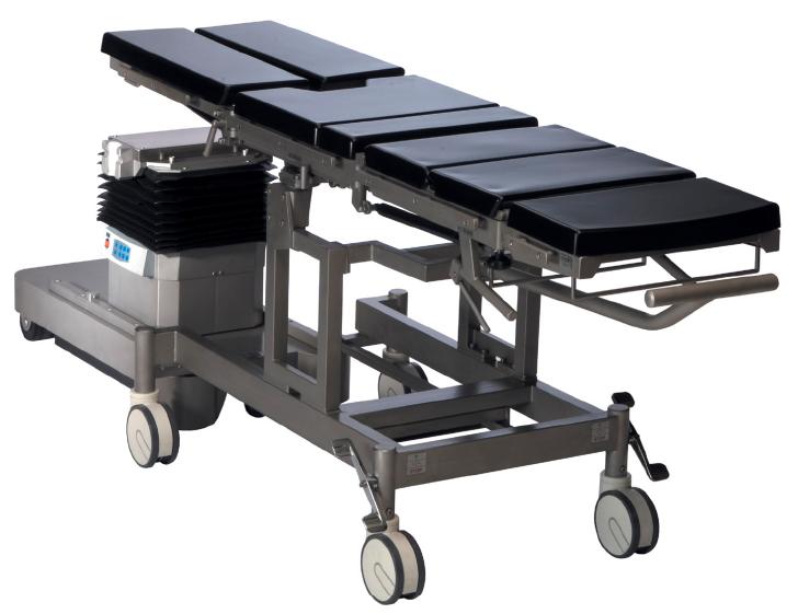 Stoły operacyjne Konkret System wymiennych blatów ONYX - Stół 6 segmentowy