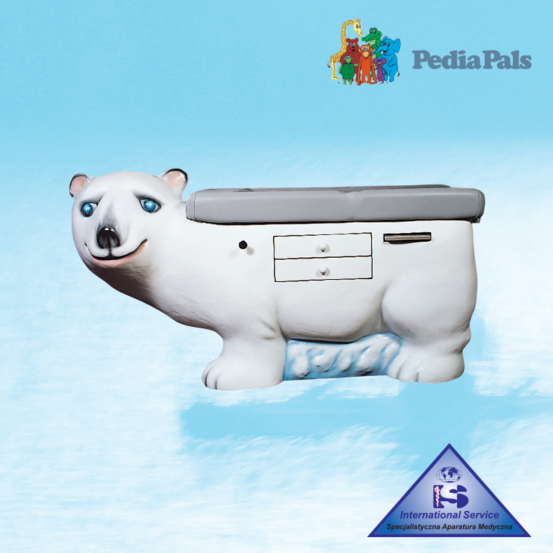 Stoły zabiegowe pediatryczne PediaPals Miś Polarny