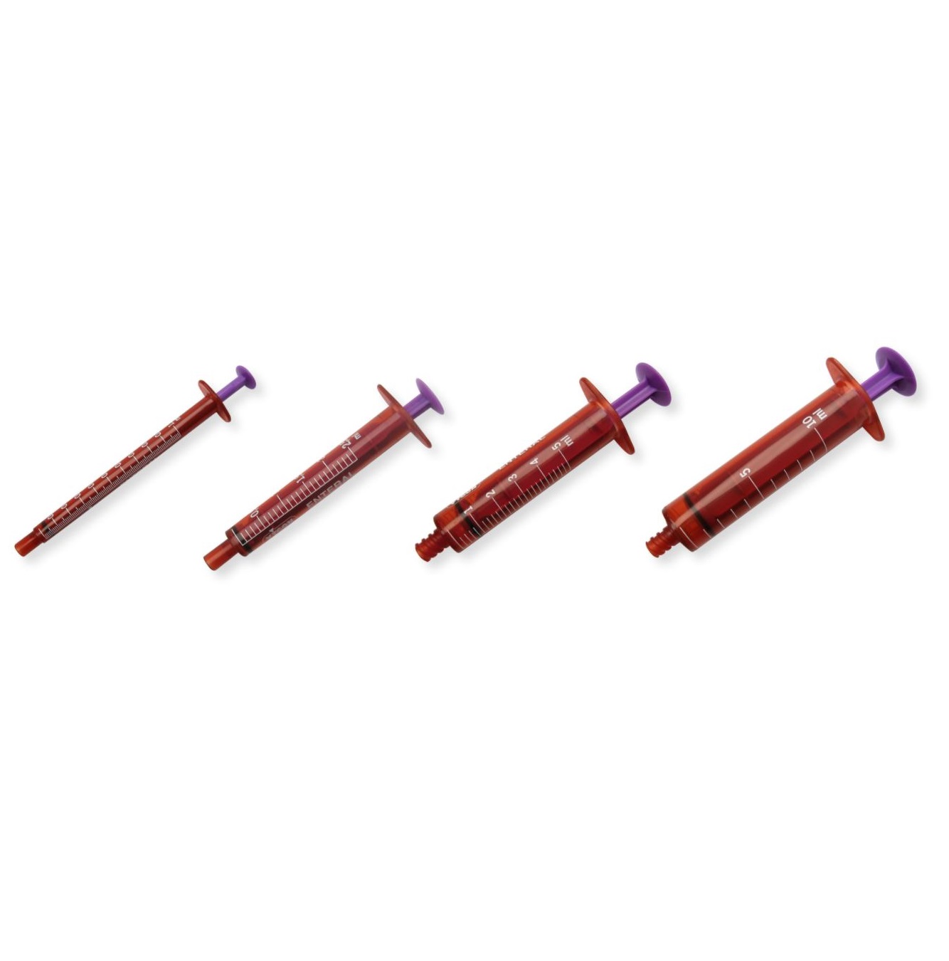 Strzykawki enteralne VYGON Amber syringe