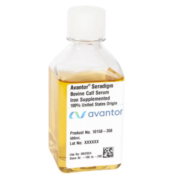 Surowice VWR Bydlęca surowica cielęca BCS suplementowane żelazem