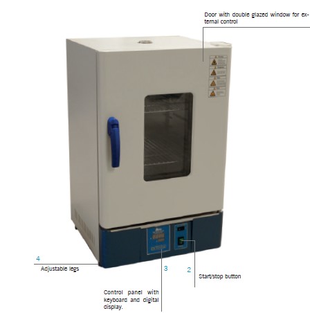 Suszarki laboratoryjne Nahita blue/Auxilab Seria 631 Plus