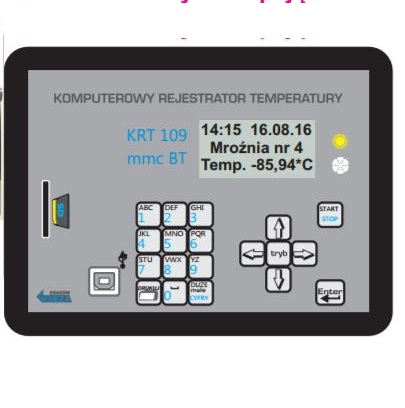 Systemy do monitorowania temperatury Geneza KRT-109 MMC BT wifi