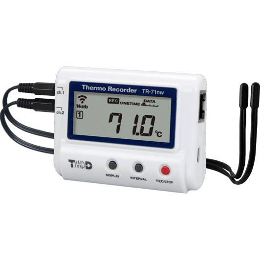 Systemy do monitorowania temperatury TANDD TR-71nw