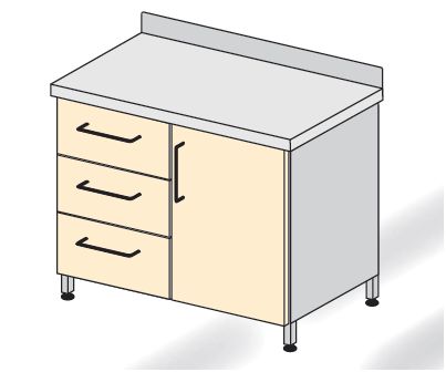 Szafki stojące TRIBO K 3203/01