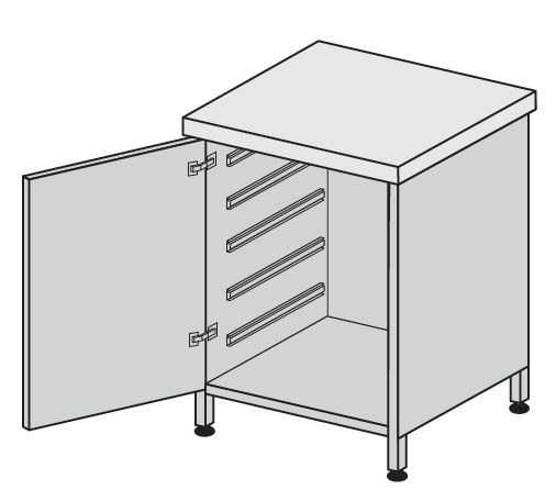 Szafki stojące TRIBO SK 620A