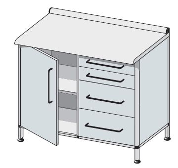 Szafki stojące TRIBO typ 3204