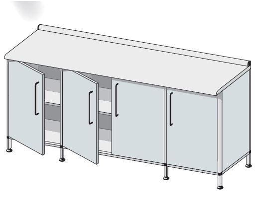 Szafki stojące TRIBO typ 3501