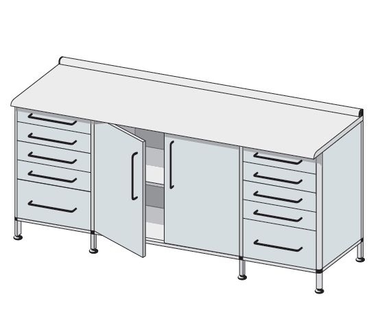 Szafki stojące TRIBO typ 3503