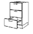 Szafki szufladowe Hammerlit UM